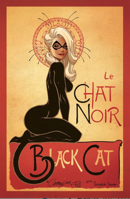 Avalancha de portadas alternativas para Black Cat #1