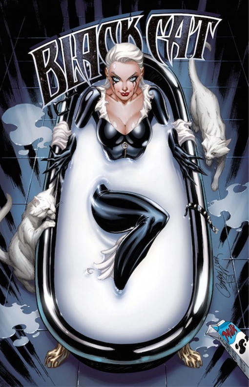 Avalancha de portadas alternativas para Black Cat #1
