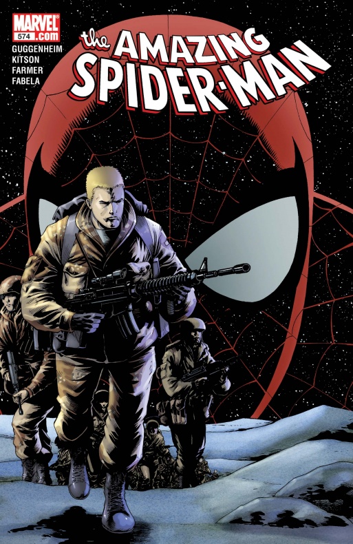 Barry Kitson, Flash Thompson, Flashbacks, Jeff Guerin, Marc Guggenheim, Steve Wacker