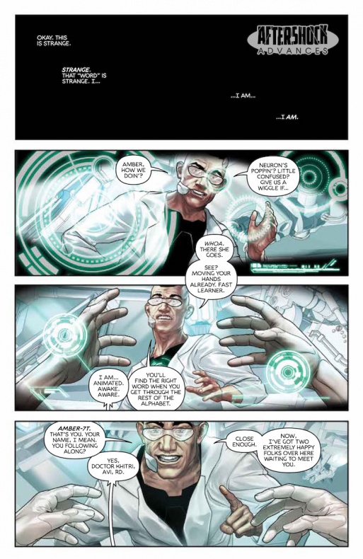 Volition nos deja disfrutar de su primer número de forma gratuita 3 Aftershock Comics, Marco Itri, Omar Francia, Ryan Parrott, Volition