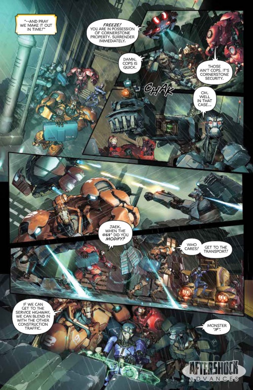 Volition nos deja disfrutar de su primer número de forma gratuita 12 Aftershock Comics, Marco Itri, Omar Francia, Ryan Parrott, Volition