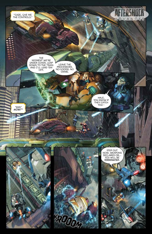 Volition nos deja disfrutar de su primer número de forma gratuita 14 Aftershock Comics, Marco Itri, Omar Francia, Ryan Parrott, Volition