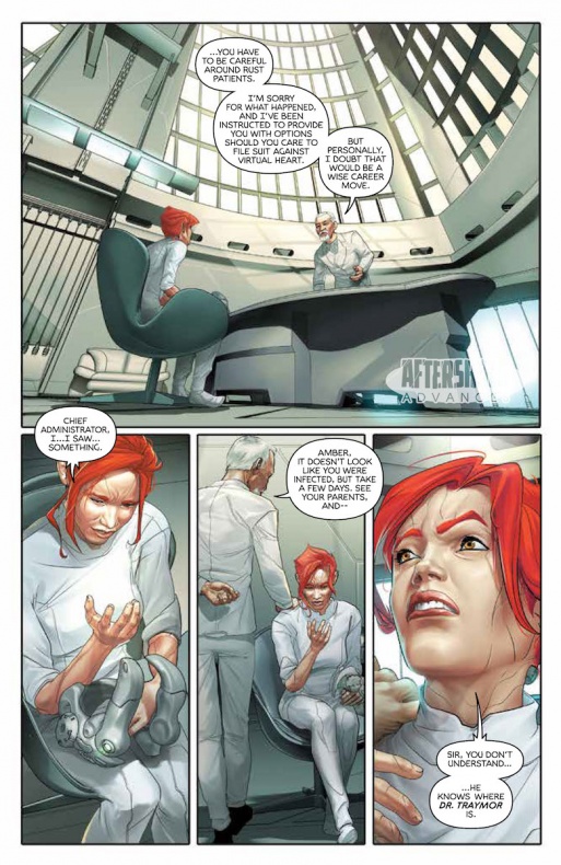 Volition nos deja disfrutar de su primer número de forma gratuita 20 Aftershock Comics, Marco Itri, Omar Francia, Ryan Parrott, Volition