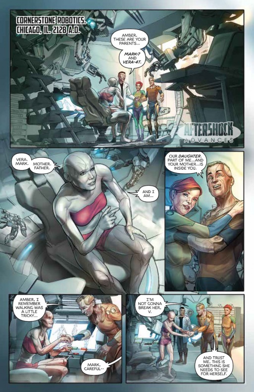 Volition nos deja disfrutar de su primer número de forma gratuita 4 Aftershock Comics, Marco Itri, Omar Francia, Ryan Parrott, Volition
