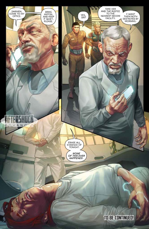 Volition nos deja disfrutar de su primer número de forma gratuita 22 Aftershock Comics, Marco Itri, Omar Francia, Ryan Parrott, Volition
