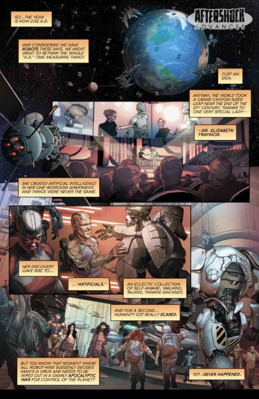 Volition nos deja disfrutar de su primer número de forma gratuita 6 Aftershock Comics, Marco Itri, Omar Francia, Ryan Parrott, Volition