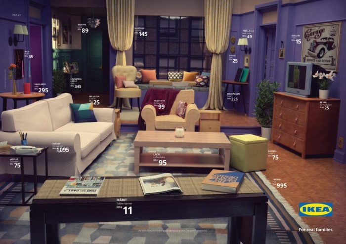 Recrea el salón de tus series favoritas gracias a Ikea 2 IKEA Friends