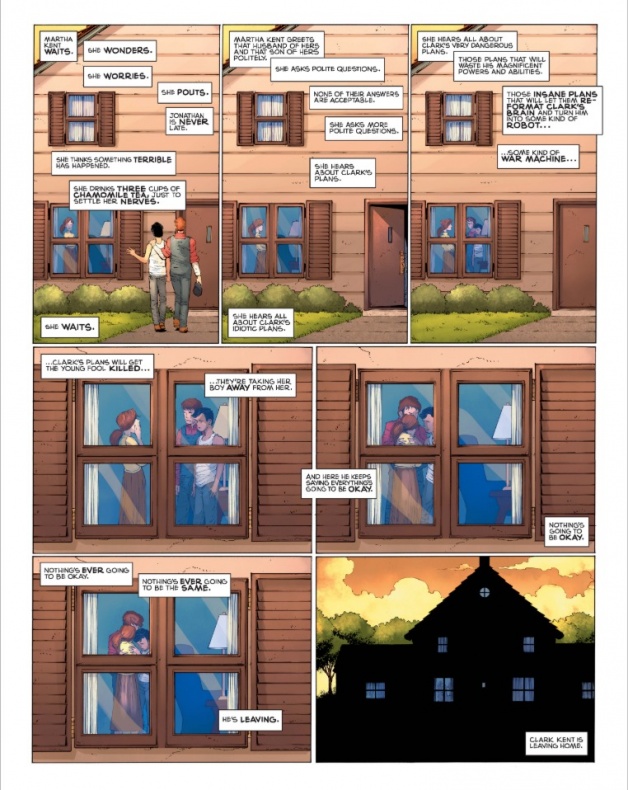 Llega un vistazo al primer número de Superman: Year One