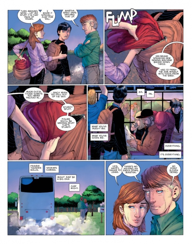 Llega un vistazo al primer número de Superman: Year One