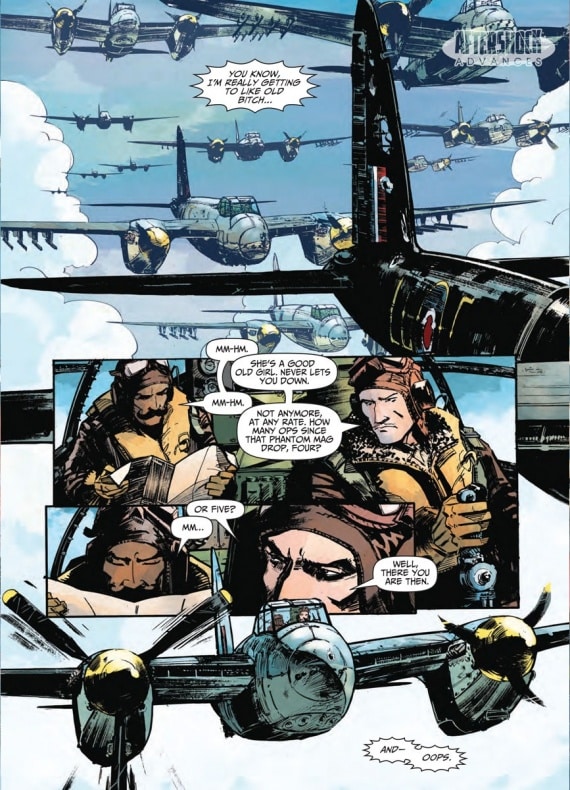 Garth Ennis vuelve con el segundo volumen de Out of the Blue