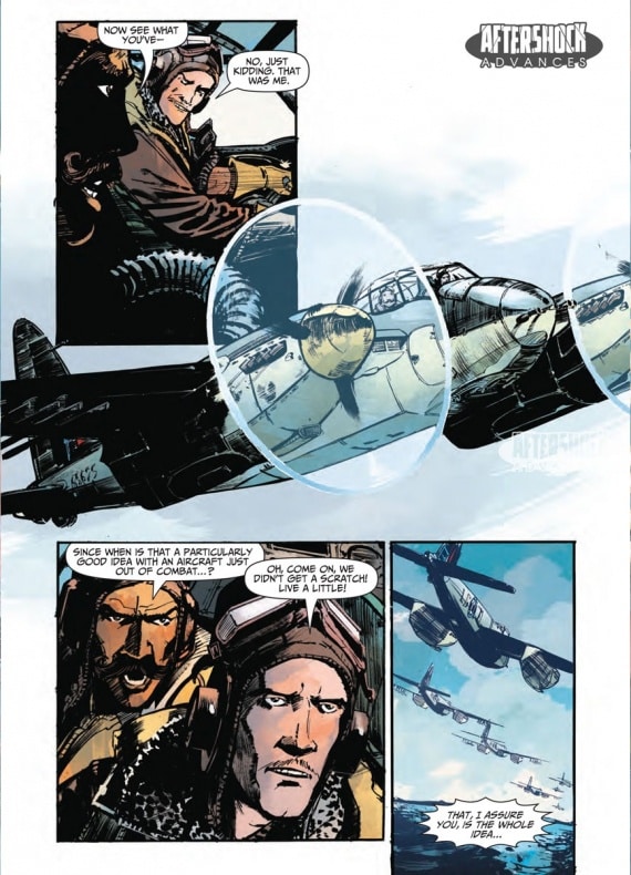 Garth Ennis vuelve con el segundo volumen de Out of the Blue