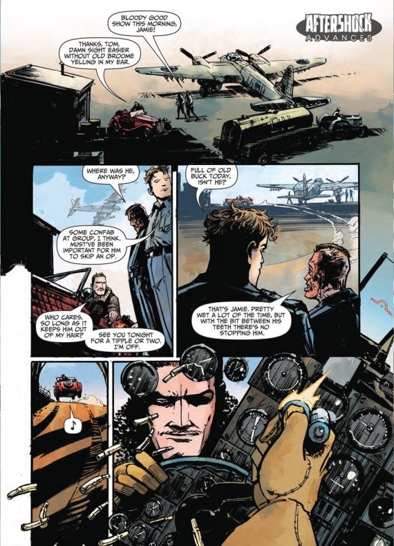 Garth Ennis vuelve con el segundo volumen de Out of the Blue