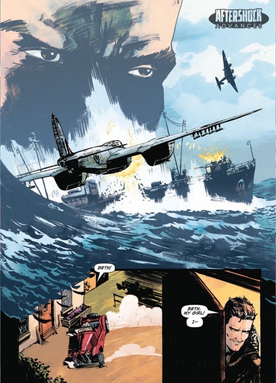 Garth Ennis vuelve con el segundo volumen de Out of the Blue