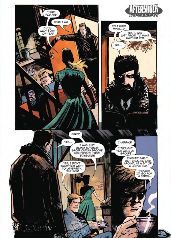 Garth Ennis vuelve con el segundo volumen de Out of the Blue