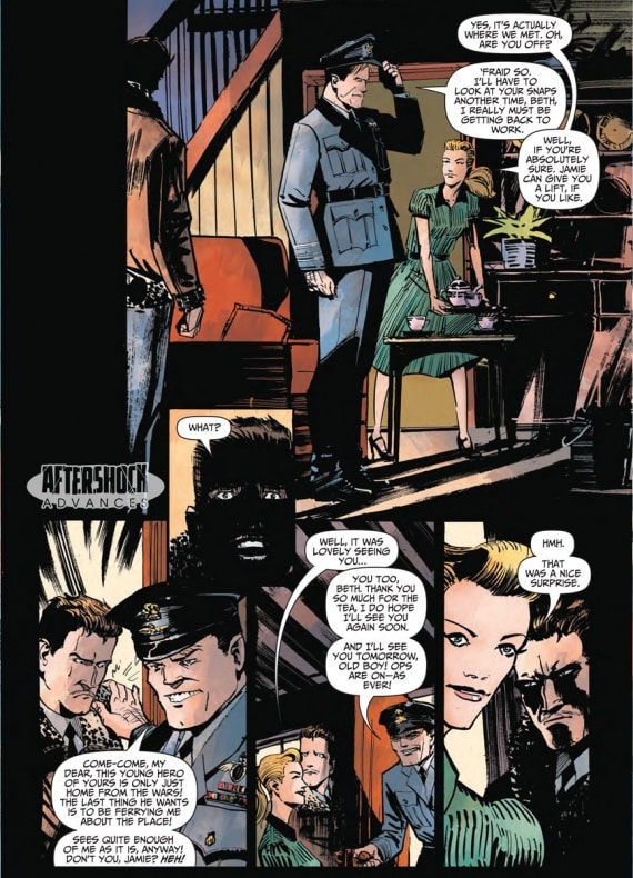 Garth Ennis vuelve con el segundo volumen de Out of the Blue