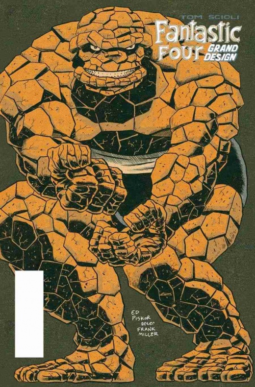 Tom Scioli será el encargado de crear los números Grand Design de Los Cuatro Fantásticos