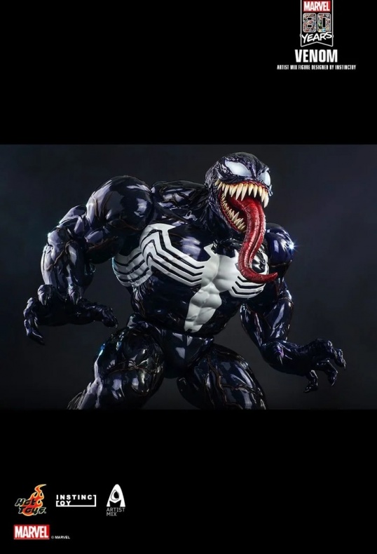 Hot Toys nos muestra esta impresionante figura de Venom 4 Hot Toys, Marvel, Venom