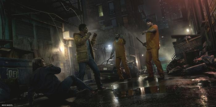 Nuevo arte conceptual de Dennis Chan para Marvel's Spider-Man 4 Marvel's Spiderman, PS4