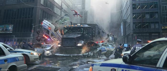 Nuevo arte conceptual de Dennis Chan para Marvel's Spider-Man 10 Marvel's Spiderman, PS4