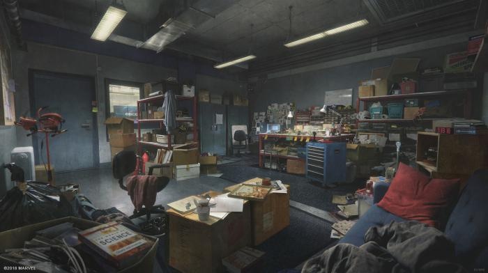 Nuevo arte conceptual de Dennis Chan para Marvel's Spider-Man 9 Marvel's Spiderman, PS4