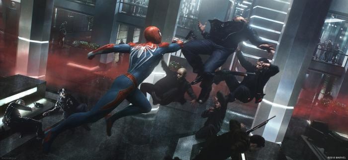 Nuevo arte conceptual de Dennis Chan para Marvel's Spider-Man 11 Marvel's Spiderman, PS4