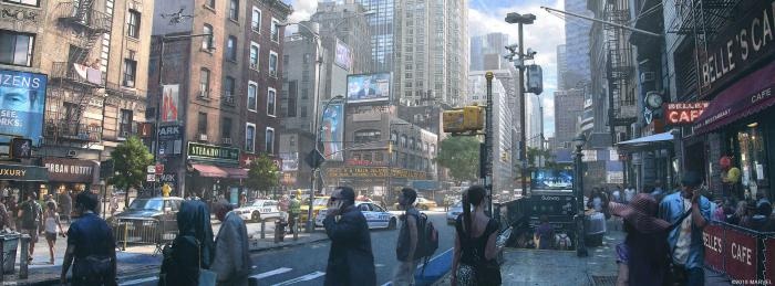 Nuevo arte conceptual de Dennis Chan para Marvel's Spider-Man 15 Marvel's Spiderman, PS4
