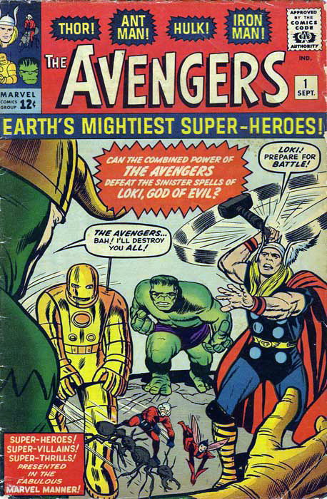 La llegada de los Vengadores a Vértice 3 Enric Torres, Francisco M. Sesén, Los Vengadores, Vértice