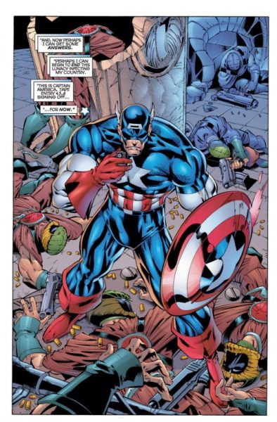 Reseña de Heroes Reborn: Capitán América 3 Capitán América