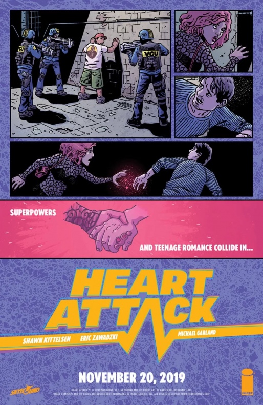 Romance adolescente y superpoderes será lo que encontraremos en Heart Attack