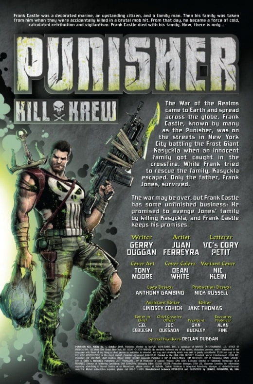 Punisher cumple su promesa en la Guerra de los Reinos