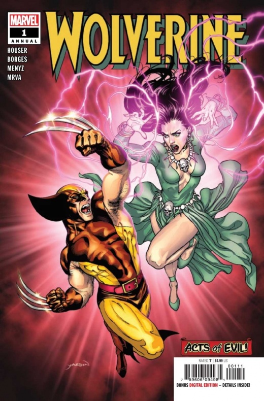 Geraldo Borges, Jody Houser, Lobezno, Wolverine Annual #1