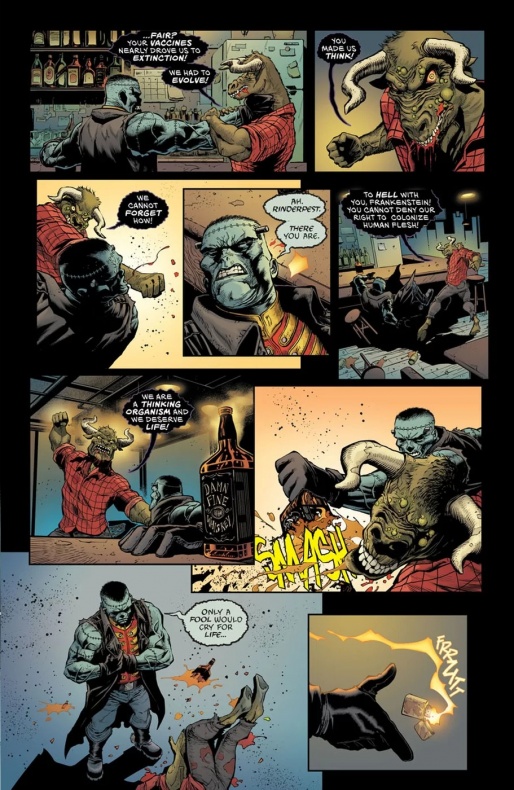 Llega un nuevo héroe a Gotham con Gotham City Monsters 11 Frankenstein, Gotham, Gotham City Monsters