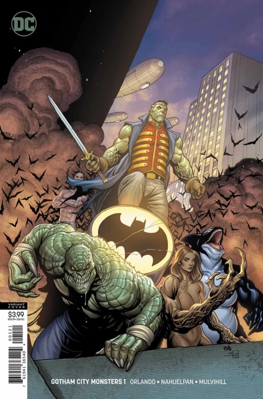 Llega un nuevo héroe a Gotham con Gotham City Monsters 12 Frankenstein, Gotham, Gotham City Monsters