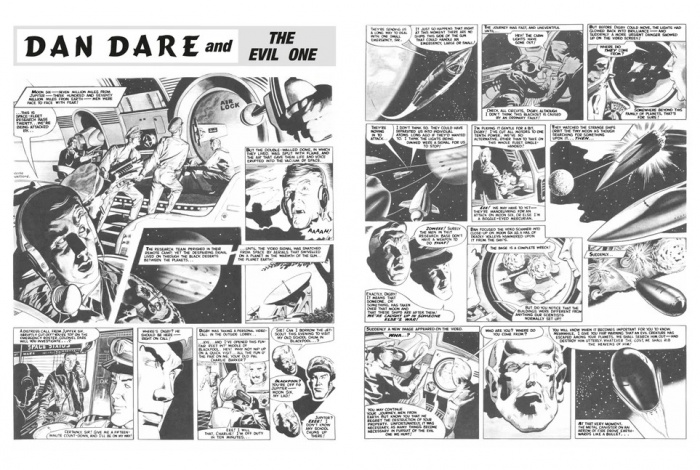 Dan Dare se deja ver en un avance de su nuevo recopilatorio 3 Dan Dare, Dan Dare: Ther Evil One, David Motton, Keith Watson, Titan Comics