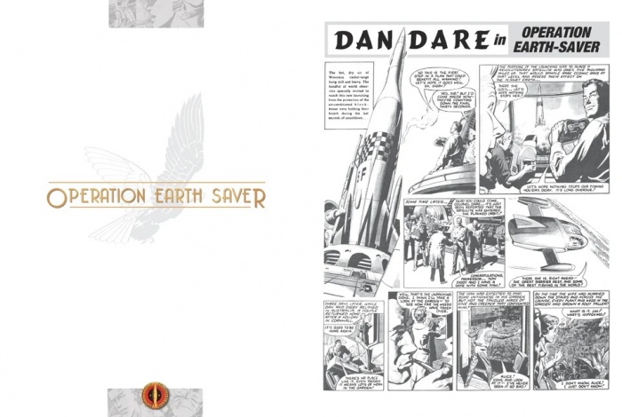 Dan Dare se deja ver en un avance de su nuevo recopilatorio 4 Dan Dare, Dan Dare: Ther Evil One, David Motton, Keith Watson, Titan Comics