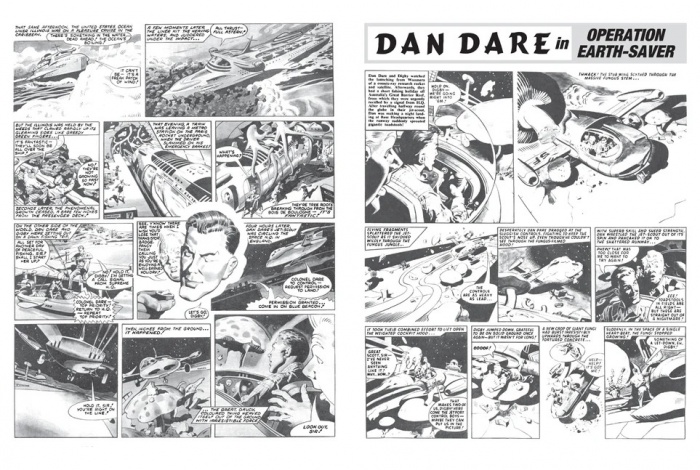 Dan Dare se deja ver en un avance de su nuevo recopilatorio 5 Dan Dare, Dan Dare: Ther Evil One, David Motton, Keith Watson, Titan Comics