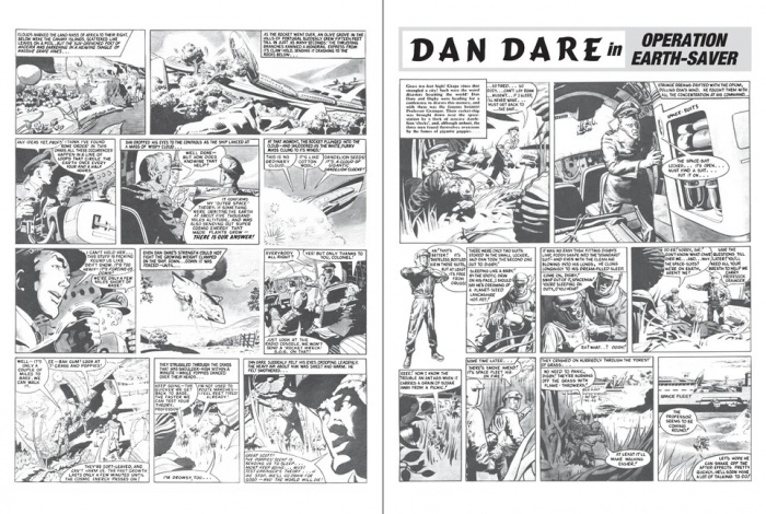 Dan Dare se deja ver en un avance de su nuevo recopilatorio 7 Dan Dare, Dan Dare: Ther Evil One, David Motton, Keith Watson, Titan Comics