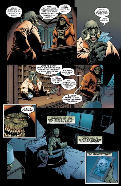 Llega un nuevo héroe a Gotham con Gotham City Monsters 8 Frankenstein, Gotham, Gotham City Monsters