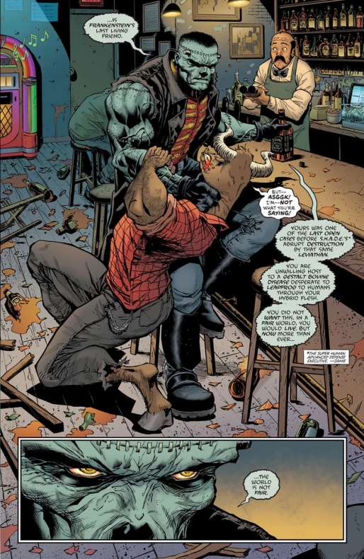 Llega un nuevo héroe a Gotham con Gotham City Monsters 10 Frankenstein, Gotham, Gotham City Monsters