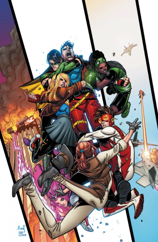 La Young Justice se enfrenta al Sindicato del Crimen de Earth-3 3 Young Justice Bendis