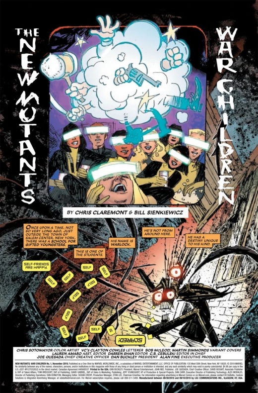 Llega el primer adelanto de la nueva serie de los Nuevos Mutantes 3 Marvel, Nuevos Mutantes