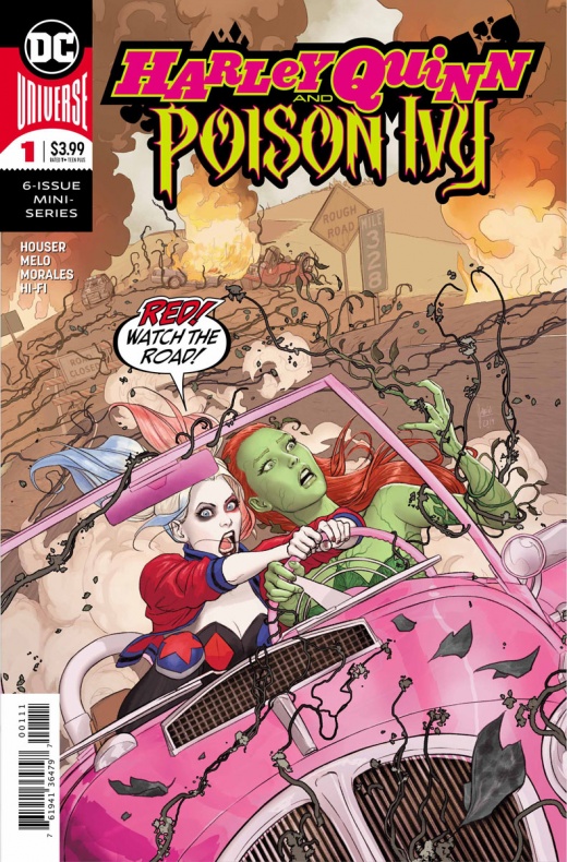 Poison Ivy muestra su nuevo aspecto en la serie con Harley Quinn