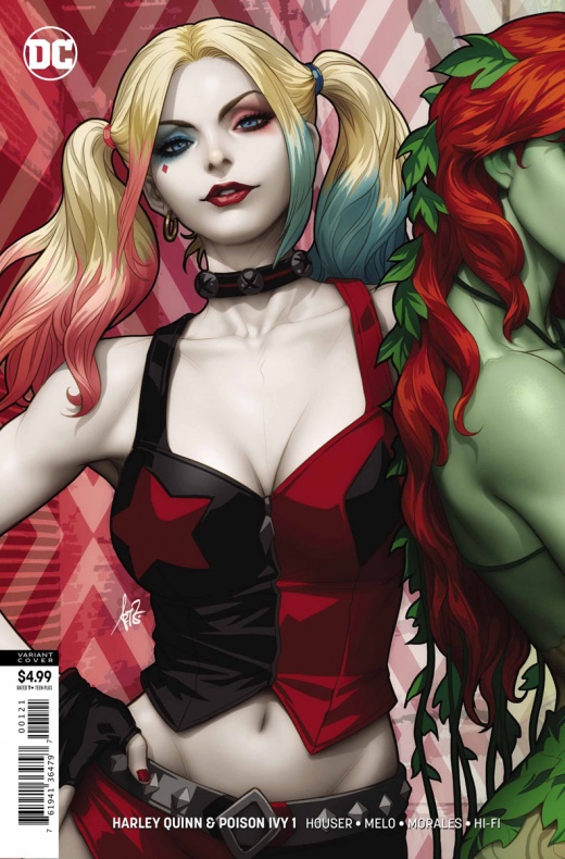 Poison Ivy muestra su nuevo aspecto en la serie con Harley Quinn