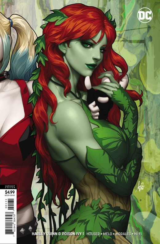 Poison Ivy muestra su nuevo aspecto en la serie con Harley Quinn