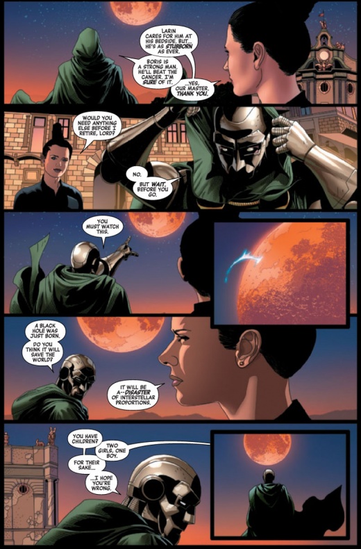 Una nueva era de Doctor Doom llega a Marvel con su serie 12 Christopher Cantwell, Doctor Doom, Marvel Comics, Salvador Larroca