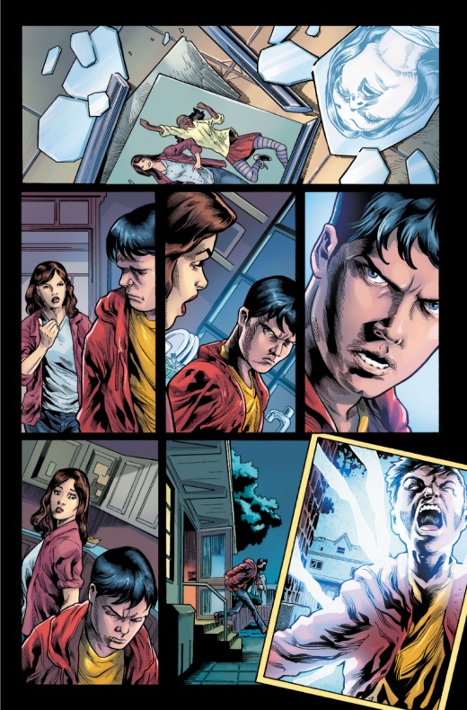 Shazam causa estragos durante The Infected: King Shazam #1 3 Joe Bennett, shazam, Sina Grace, The Infected: King Shazam