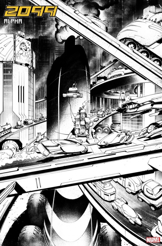 El martillo Mjolnir se dejará ver en el número único de 2099 Alpha 4 2099 Alpha, Marvel 2099, Marvel Comics, Mjolnir, Nick Spencer, Spide-Man 2099, Thor, Viktor Bogdanovic