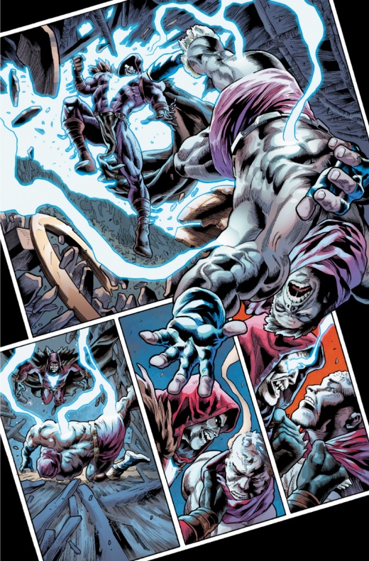 Shazam causa estragos durante The Infected: King Shazam #1 6 Joe Bennett, shazam, Sina Grace, The Infected: King Shazam