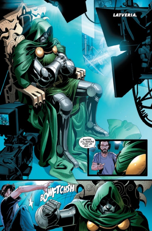 Una nueva era de Doctor Doom llega a Marvel con su serie 9 Christopher Cantwell, Doctor Doom, Marvel Comics, Salvador Larroca