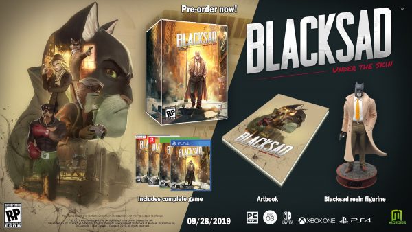 Blacksad pasa del papel al videojuego
